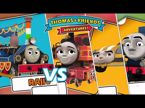 Thomas & Friends: Adventures! - Rajiv vs Nia, Ace and Lorenzo