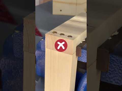 Tips for hiding screws in wood #diy #woodworking