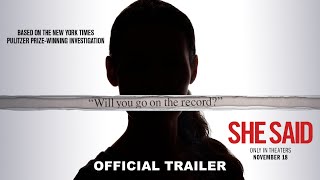 She Said | Official Trailer