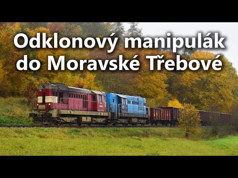 Vláčkaři jsou u toho | Odklonový manipulák do Moravské Třebové (30. 10. 2020)