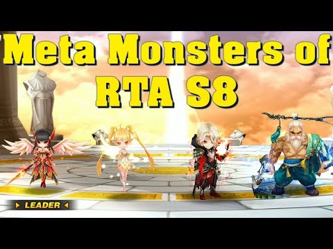 Summoners War - I used the meta monsters of World Arena season 8!