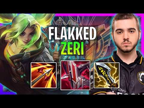 FLAKKED DOMINACIÓN TOTAL! - HRTS Flakked Juega Zeri ADC vs Lucian! | Season 2023
