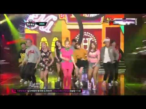 Live HD | 121115 LEE HI - 1,2,3,4 @ MNET M! Countdown