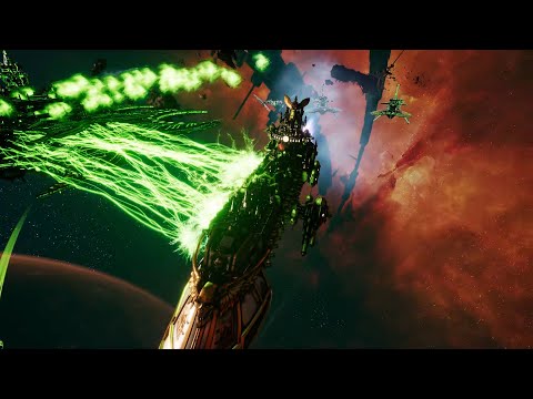 Skalgrim Mod 2021: Throne of the Silent King, Necrons vs Imperial Navy - Battlefleet Gothic Armada 2