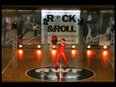 F.Kocis - A.Hruskova Acrobatic 4.place (04.04.2009 Cracow European Cup RNR B-class)