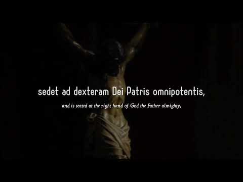 Credo (I believe Prayer) Lyrics Latin & English   ||   Harpa Dei