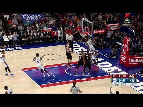 Quarter 3 One Box Video :76ers Vs. Trail Blazers, 1/16/2016 12:00:00 AM