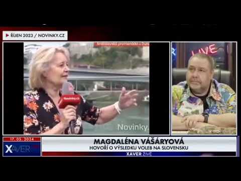 Český moderátor Xaver poriadne naložil Magde Vašáryovej kvôli vyjadreniam o "spodine"