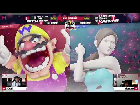 Magna Arena #62 Losers Semi - LC | ZeNo (Young Link,Wario) Vs. ELS | Kuracow (Wii Fit Trainer)