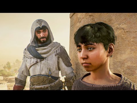 Assassin's Creed Mirage - Basim meets Young Hytham & Teaches him Leap of Faith