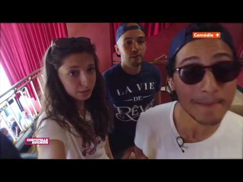 Younes et Bambi et Romain Lancry dans Chrystelle OFF Avignon