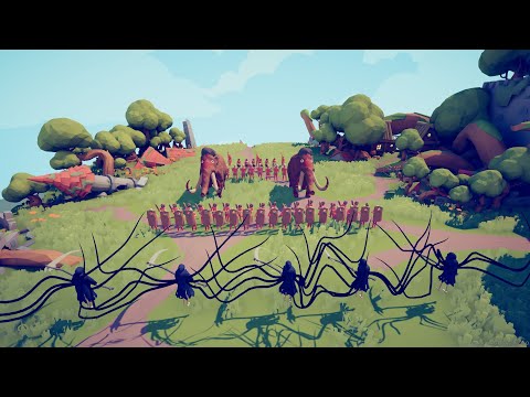 Reaper VS Every Tribal Unit _TABS _ Totally Accurate Battle Simulator