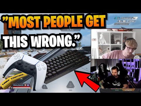 TSM Mande & Hakis on the *BIGGEST* advantage of MnK vs Controller in Apex.. 🤔