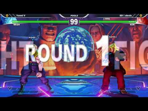 WNF SFV Off Season 3.2 - Yenni V (Nash) vs SD | Alexis (Ken)