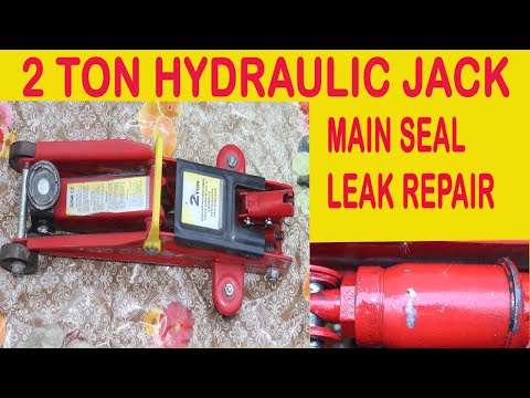 HYDRAULIC JACK REPAIR| 2 ton| Oil leakage
