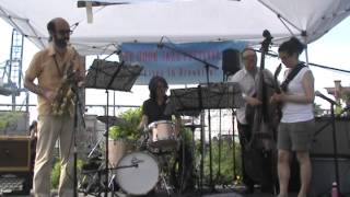 Amanda Monaco´s DeathBlow, Red Hook jazz fest ,brooklyn ,2014 june 8