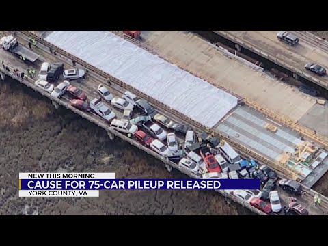 Police: Ice patch to blame for pileup on Interstate 64