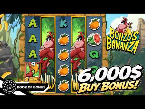 Bonzo’s Bananza par ELK Studios - vidéo max win