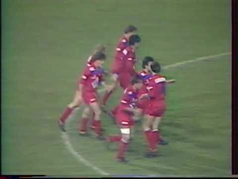 OL CUISEAUX LOUHANS 5 DEC 1986 J22 Résumé FR3