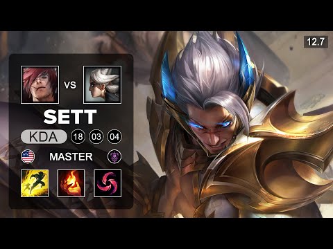 Sett vs Camille Top - NA Master - Season 12 Patch 12.7