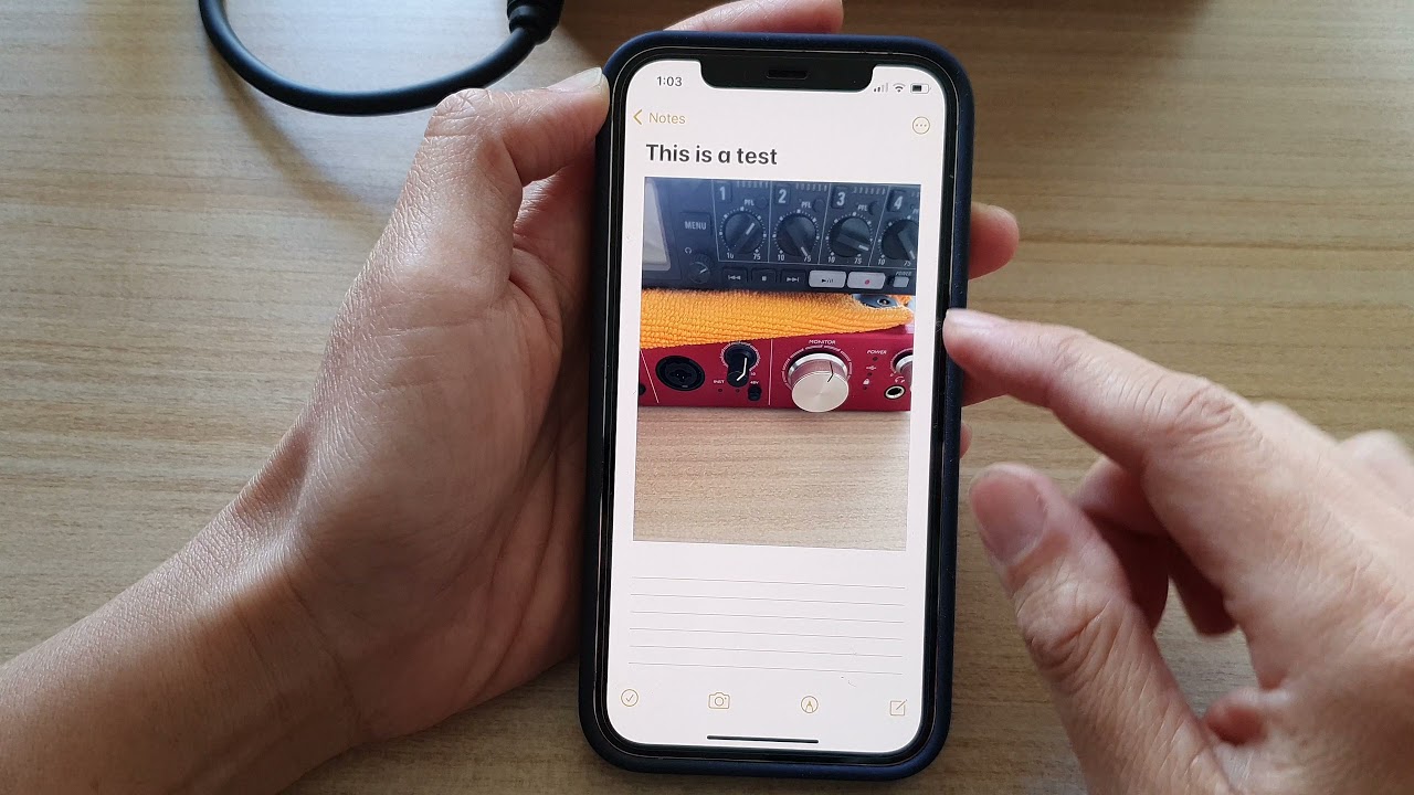 iPhone 12: How to Insert a Picture In Notes App