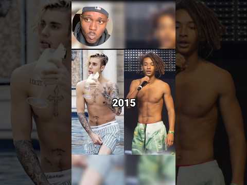 Justin Bieber vs Jaden smith through the years (2010~2025) #transformation