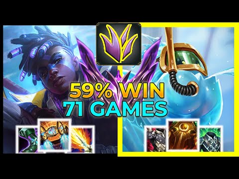 【 59 % Win Zac 】vs Ekko - JUNGLE - MASTER - League of Legends Elite Gameplay