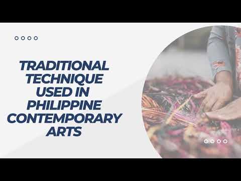 Traditional Techniques In Creating Arts