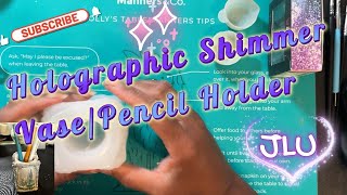 Resin Project - Ceramic Castle That Shimmers! 🏰🌺💐✏️