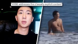 RMs PRIVATES LEAK & SHAMED After N*UDE MV Teaser POSTED? RM Apologizes! HYBE Talks S*exual Content