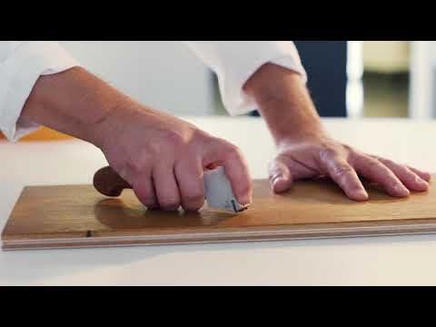 Cross-cut test - Wood floor