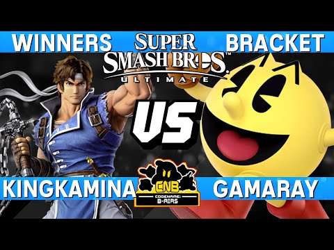 Smash Ultimate Tournament Set - KingKamina (Richter) vs GaMaRAY (Pac) - CNB 199
