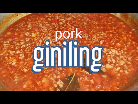 Pork Giniling(Filipino Pork Giniling)Giniling na Baboy...