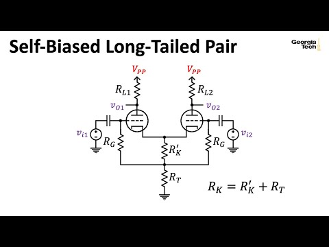 ECE4448 L28: Long-Tailed Pair General Small-Signal Analysis (Guitar Amplification and Effects)