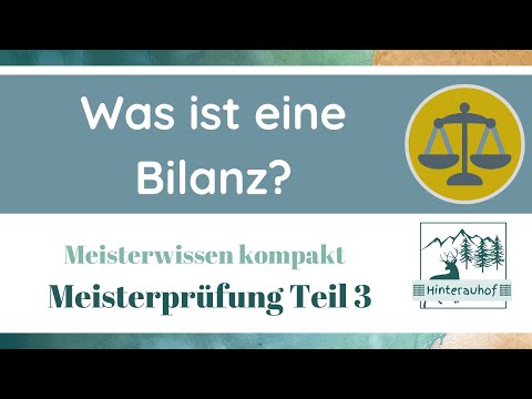 Meisterprüfung Teil 3 - Bilanz einfach erklärt - Meisterwissen kompakt