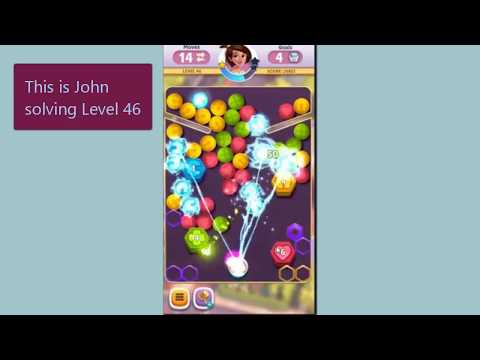 Diamond Diaries Saga Level 46 ÑO BOOSTERS ~ VIdeo has two games from two players!