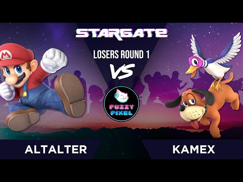 HDR - ALTAlter (Mario) vs Kamex (Duck Hunt) - Losers Round 1 - STARGATE #53