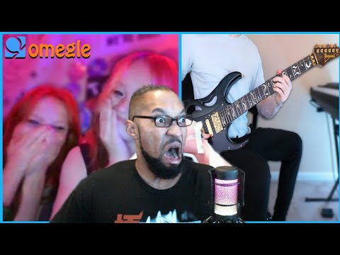 Guitarist BLOWS MINDS on OMEGLE with perfect pitch[REACTION]