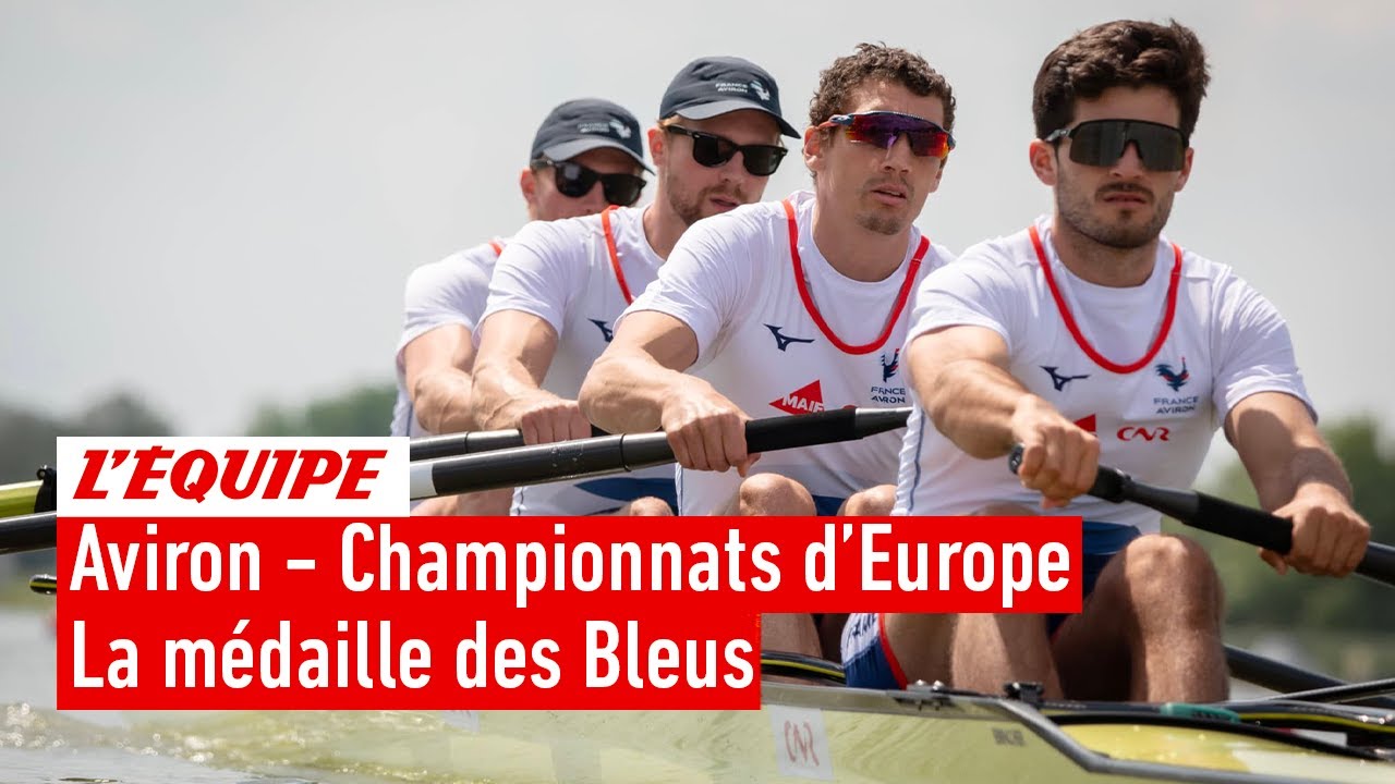 Championnats d'Europe aviron - Le quatre sans barreur français décroche la médaille de bronze