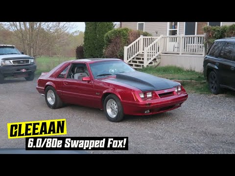 LS Swapped Foxbody Mustang Is One NASTY UNIT! Ford Fanboys DON'T WATCH THIS!