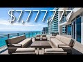 INSIDE A $7,777,777 OCEANFRONT PENTHOUSE IN SOUTH FLORIDA / LUXURY HOME TOURS