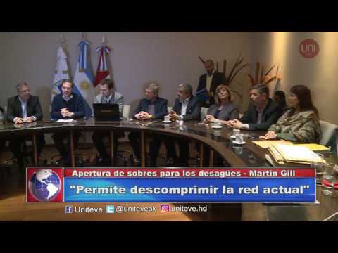 Apertura de sobres para los desaûes