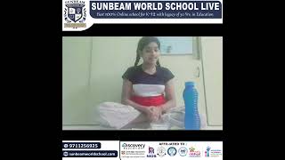 Shivani from grade 7 demonstrating the science of neutralization through her engaging experiment.👩&zwj;🔬