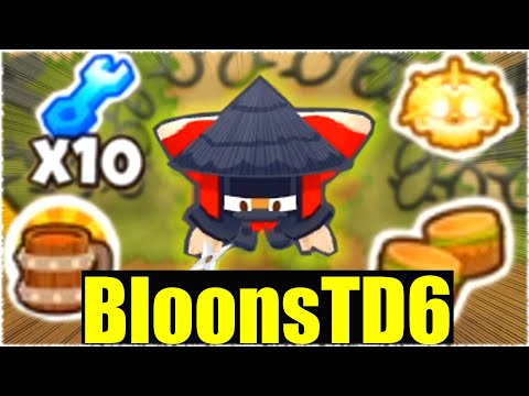 DER ULTIMATIVE NINJA! - Bloons Td6 [Deutsch/German]