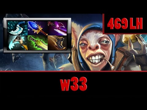 Dota 2 - w33 plays Meepo Mid with Silver Edge Ranked