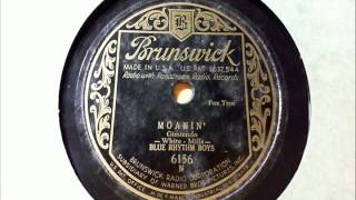 78 RPM: The Blue Rhythm Boys - Moanin'