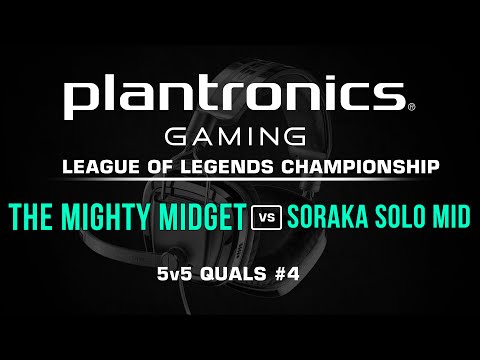The Mighty Midget vs Soraka Solo Mid - Plantronics LoL Championship #4