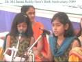 Kavya Savithri Lingashtakam Recital Jan 13 2009