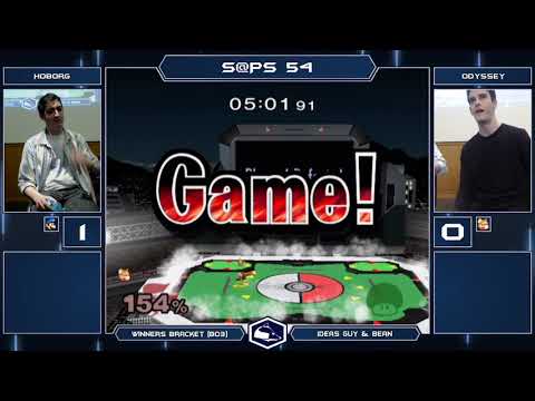 S@PS 54 Melee Singles - Hoborg (Luigi) vs Odyssey (Fox) - Winners Bracket