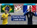 Brazil Vs France Head To Head Football History (1958- 2015)